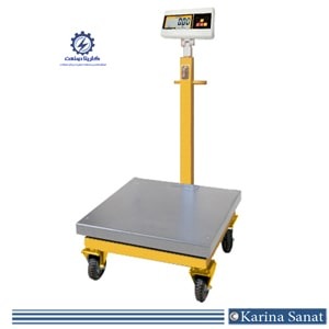 باسکول 500 کیلو چرخ دار