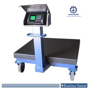 باسکول 1 تنی چرخدار