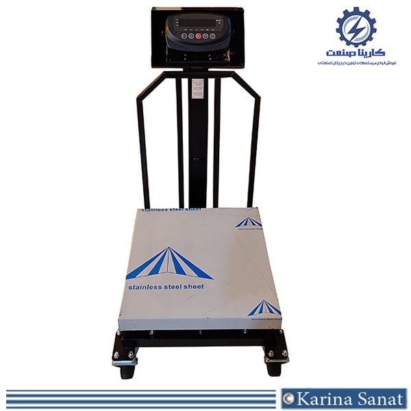 باسکول دیجیتال چرخدار 300 کیلو + MT 2000 CS