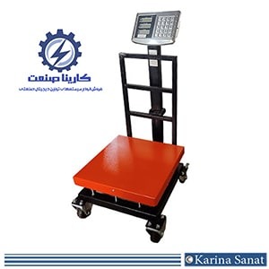 باسکول 300 کیلویی چرخ‌دار K 1100 CF